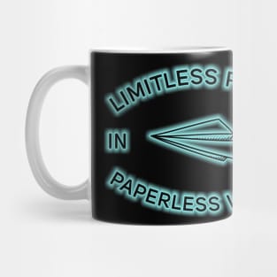 Limitless Paper In A Paperless World Mug